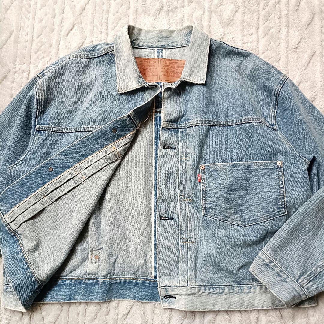 Levi's ×BEAMS SUPER WIDEスーパーワイドデニムジャケット