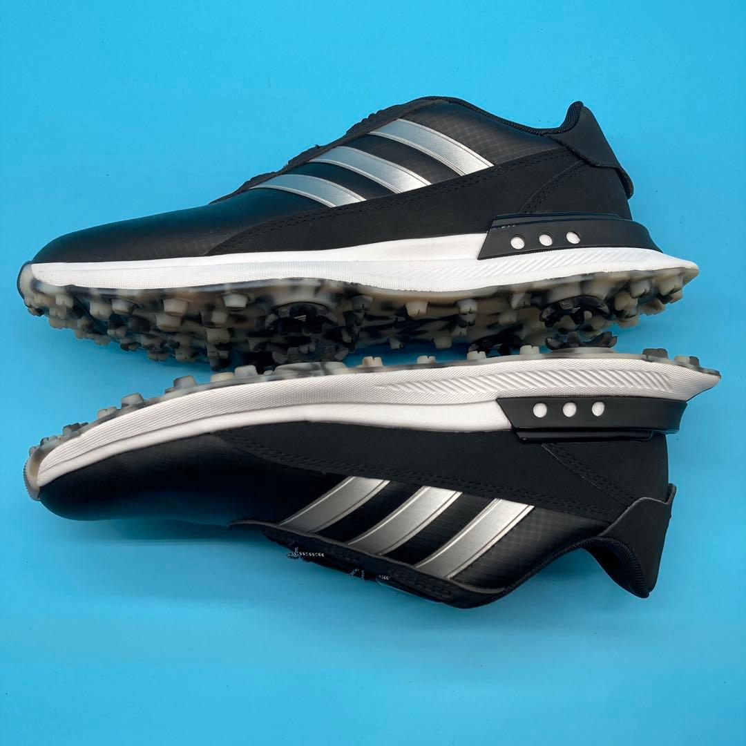 【未使用級】アディダスadidasゴルフシューズ BOA24.0cmレディース黒