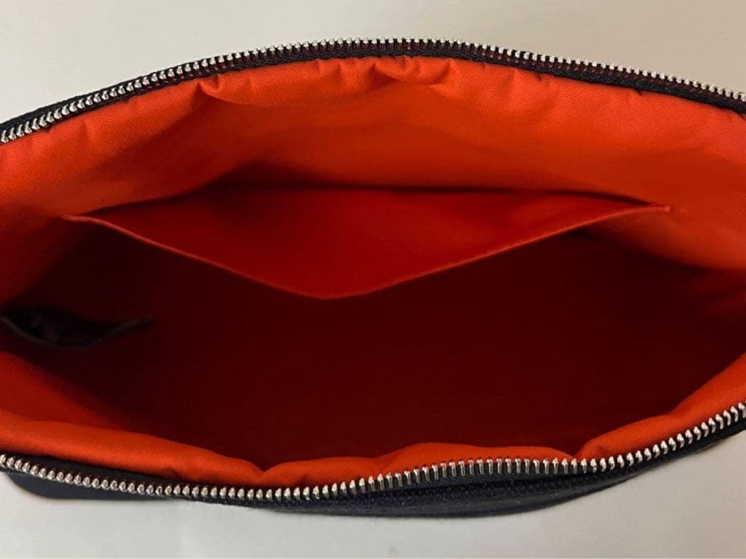 ま*ち様 【新品未使用】HERMES エルメス　ボリードポーチMM 黒　ブラック