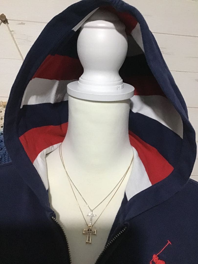 ★ポロラルフローレン★Y2K ビッグポニー ネイビー パーカー