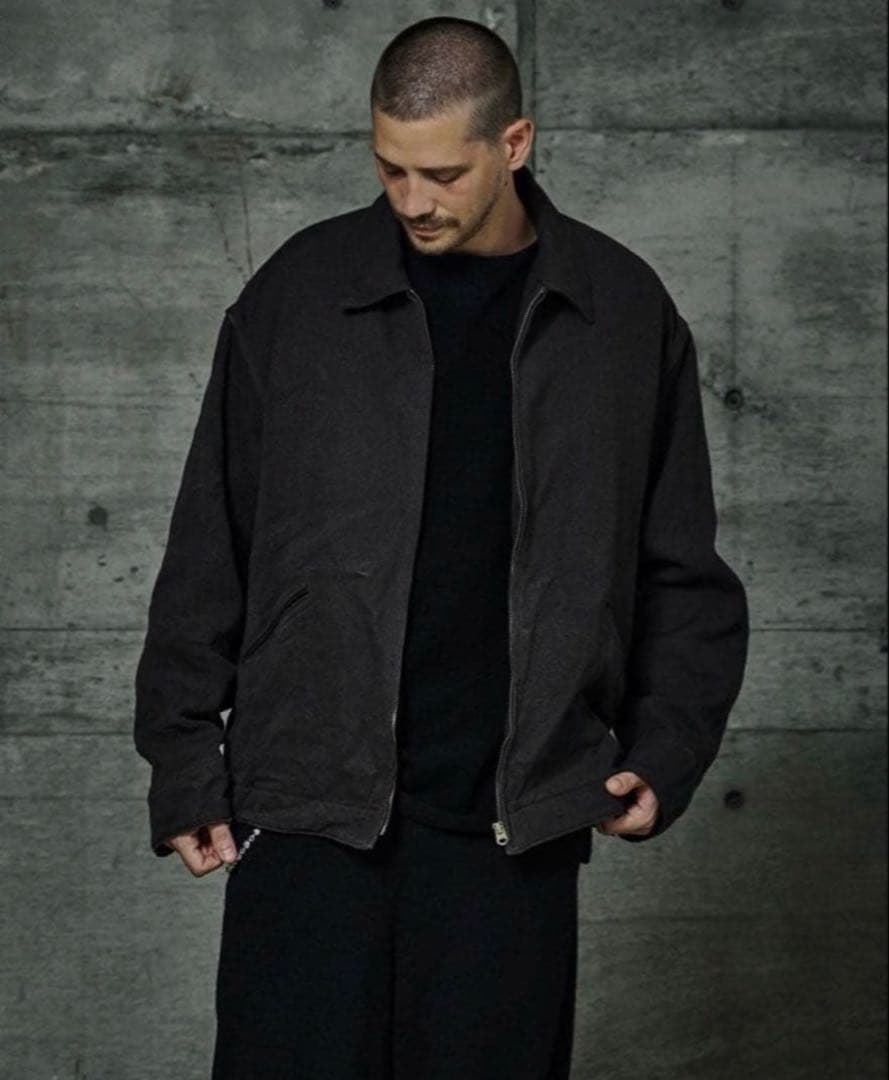 COMOLI 26SS ヘンプダック ジップショートジャケット size1