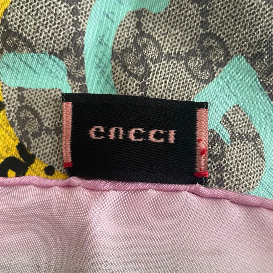 GUCCI グッチ ghost スカーフ