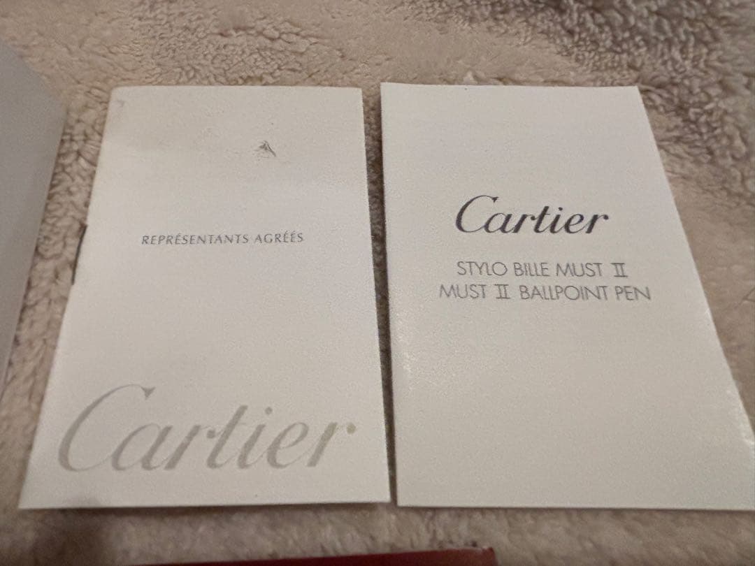 未使用 希少 Cartier ゴールド ボールペン