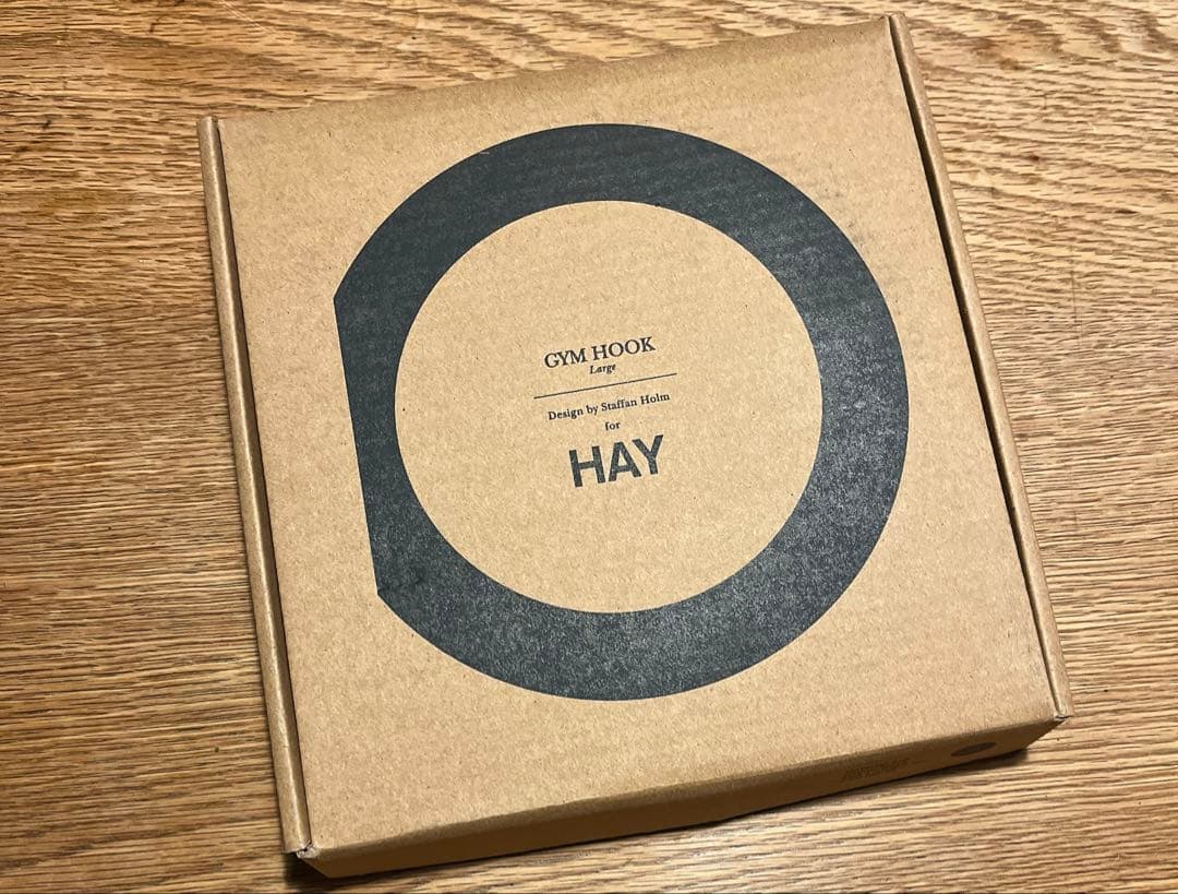 【新品未使用】①HAY GYM HOOK ブラック　L ジムフック