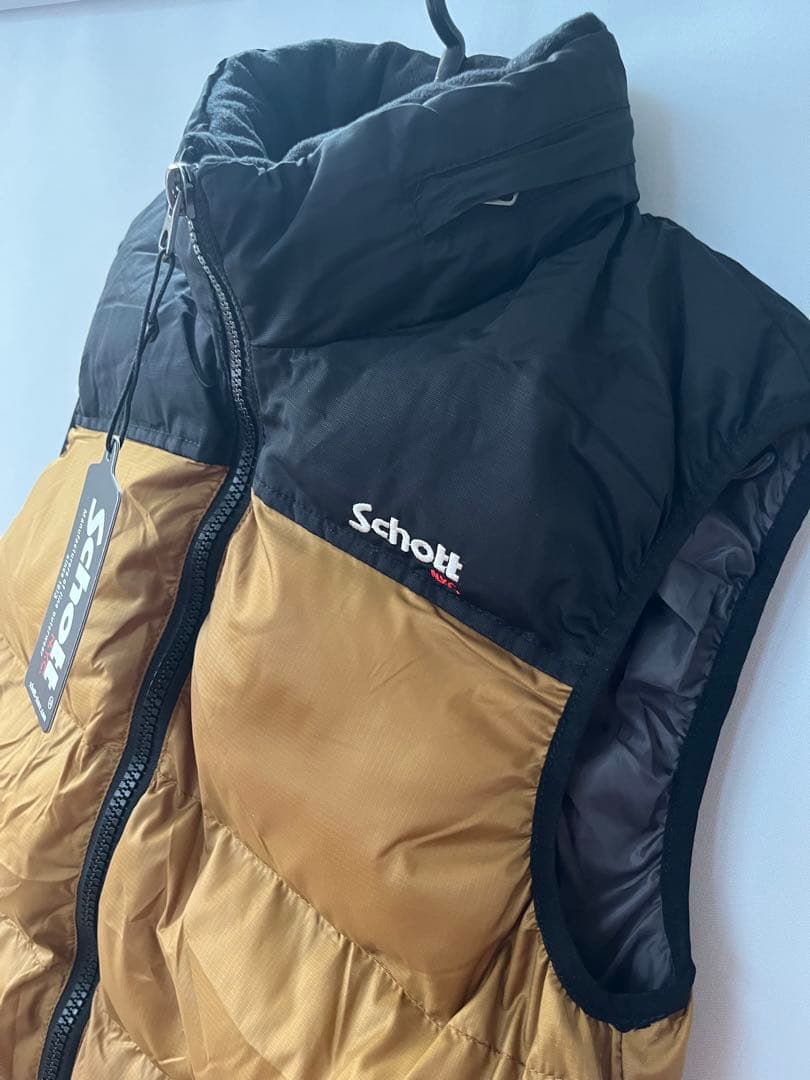 Schott N.Y.C.キルティングベスト 新品タグ付き XL