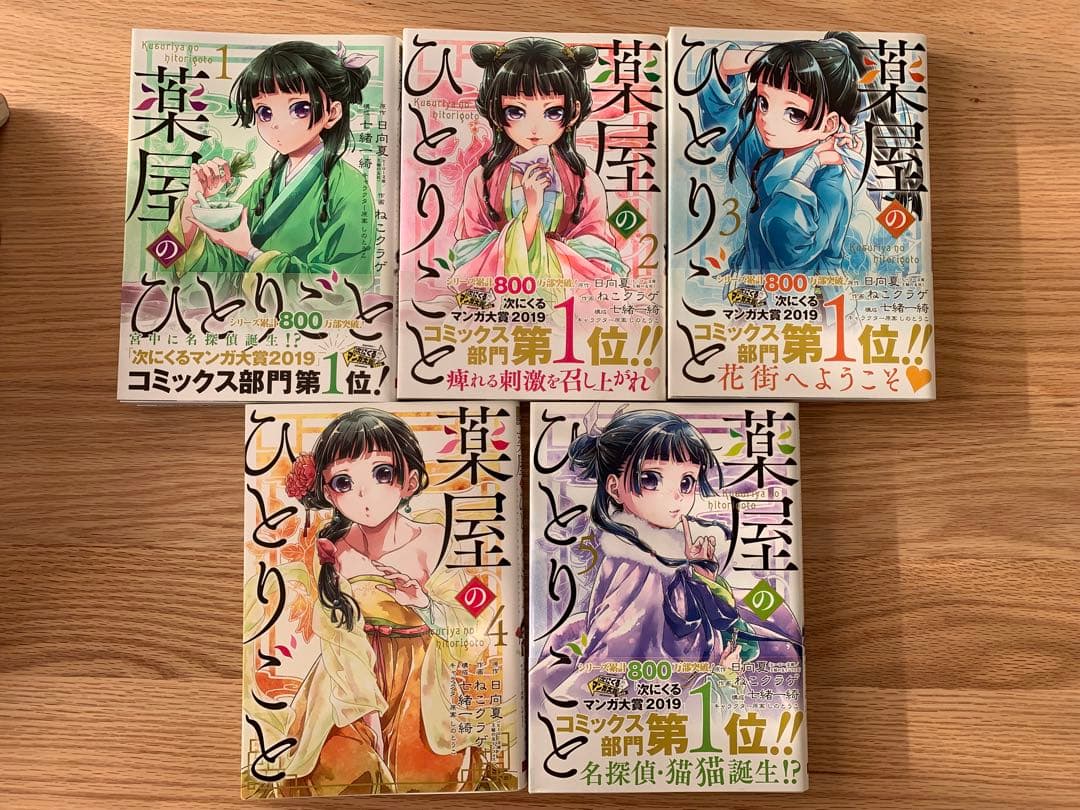 薬屋のひとりごと 1~15巻セット ねこクラゲ （ビッグガンガン/スクエニ）