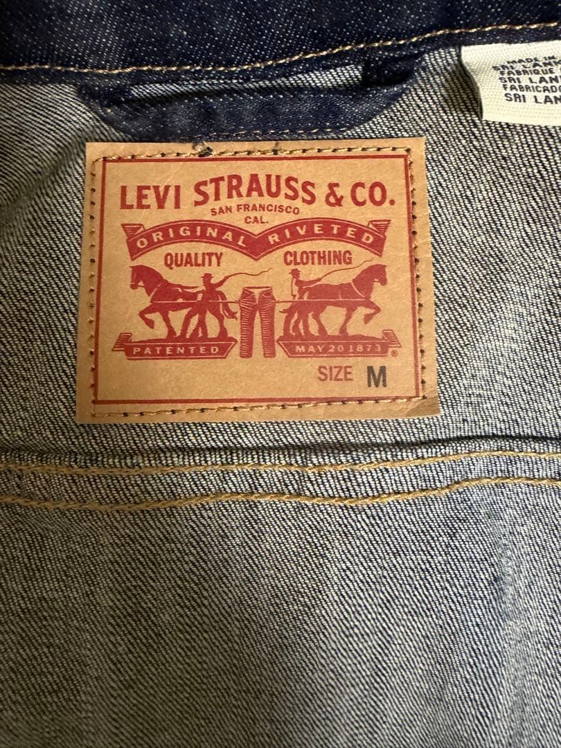 Levi's デニムジャケット Mサイズ ダークブルー