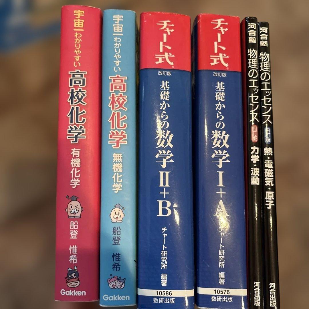 高校化学と物理のエッセンス 他　参考書セット