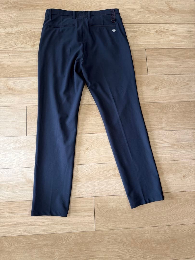 ⭐️ネイビー ストレッチ スリムフィット パンツ