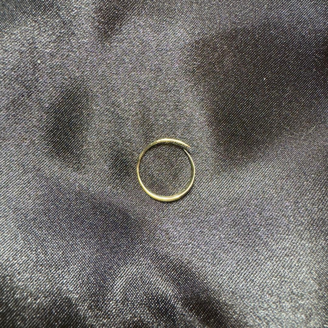 【TOMWOOD】トムウッド Ear Loop フープピアス ゴールド　片耳