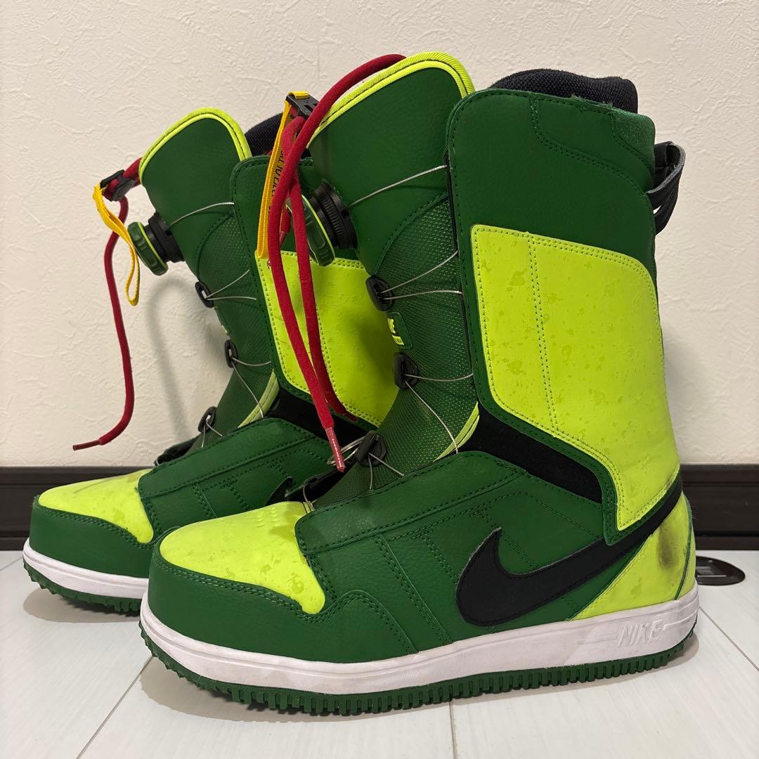 Nike スノーボードブーツ グリーン/イエロー