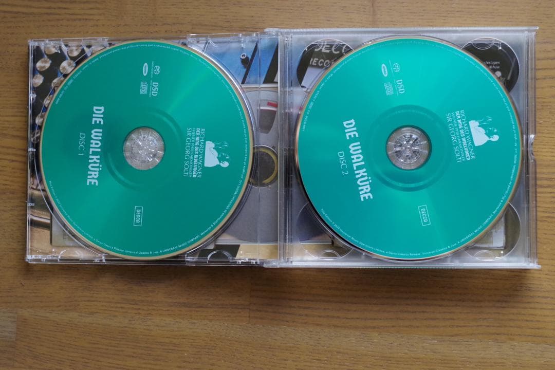 ショルティ　ウィーン　ワーグナー　ワルキューレ　2022年リマスター　４SACD
