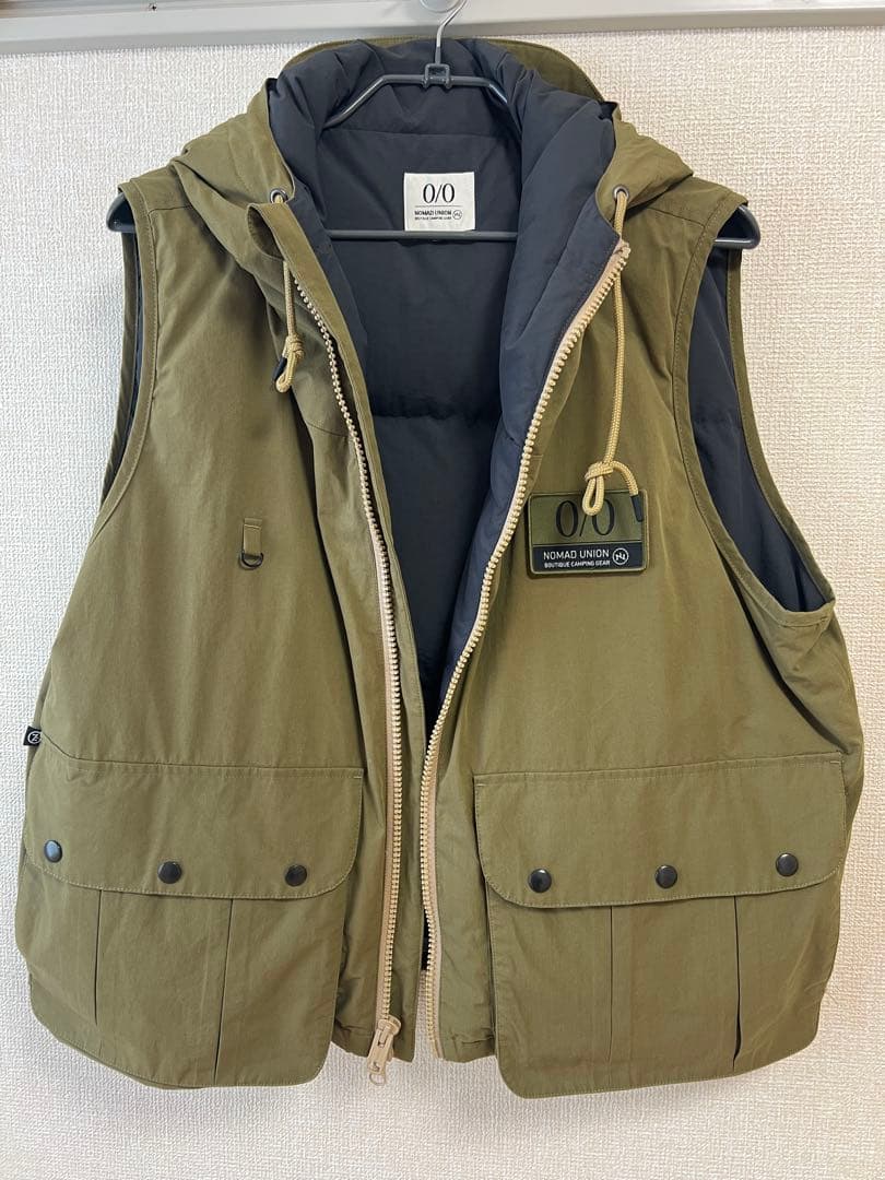 完売品 nerudesignworks ネルデザインワークス　ダウンベスト