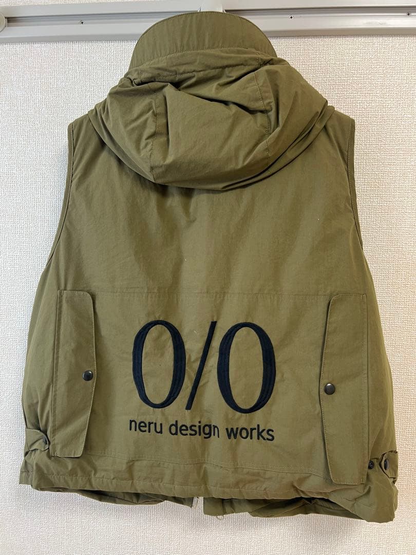 完売品 nerudesignworks ネルデザインワークス　ダウンベスト
