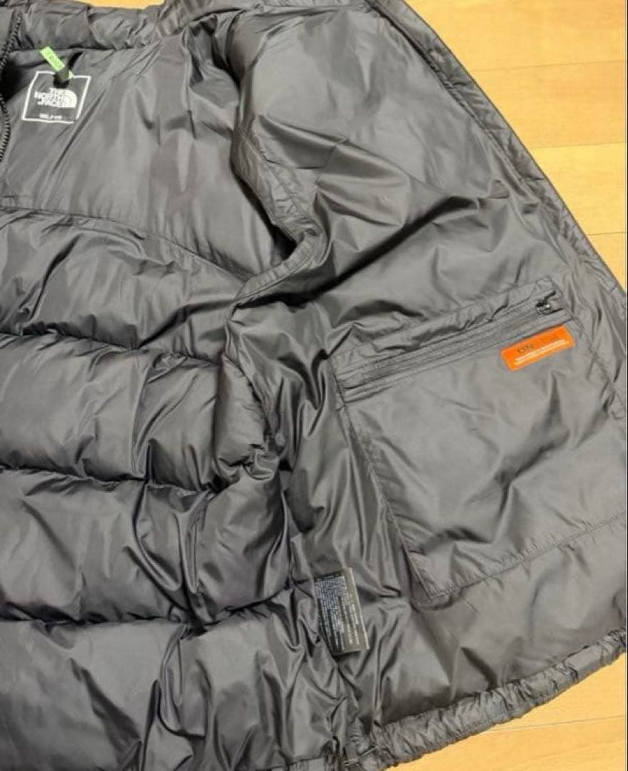 希少サイズ　ノースフェイス　ヌプシダウン　オンボール　3XL ダウン　メンズ　黒