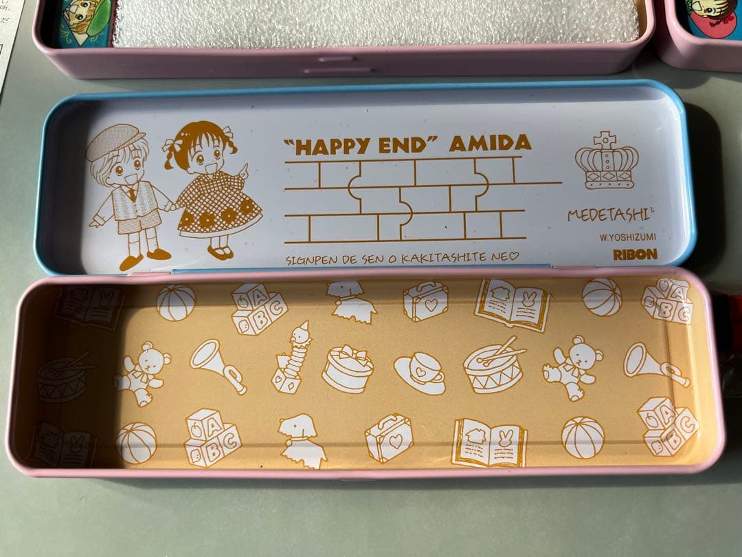 レア品 りぼん ママレードボーイ 缶ペン 5個セット