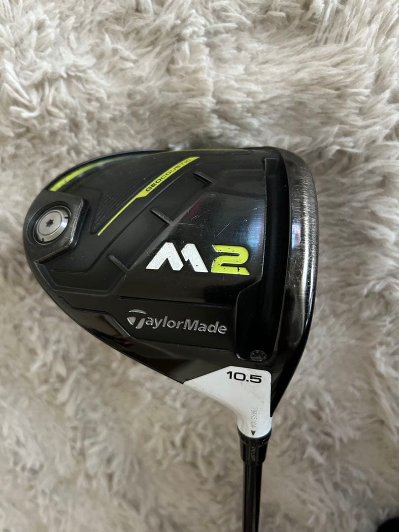 初心者向き　TaylorMade M2 ドライバー 10.5度　純正シャフトS
