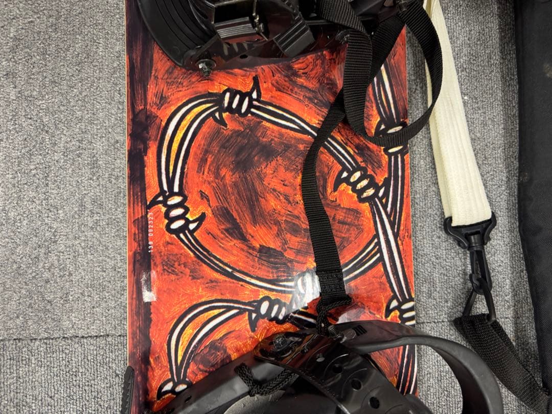 レア スノーボード BARFOOT ビンテージ 約140cm
