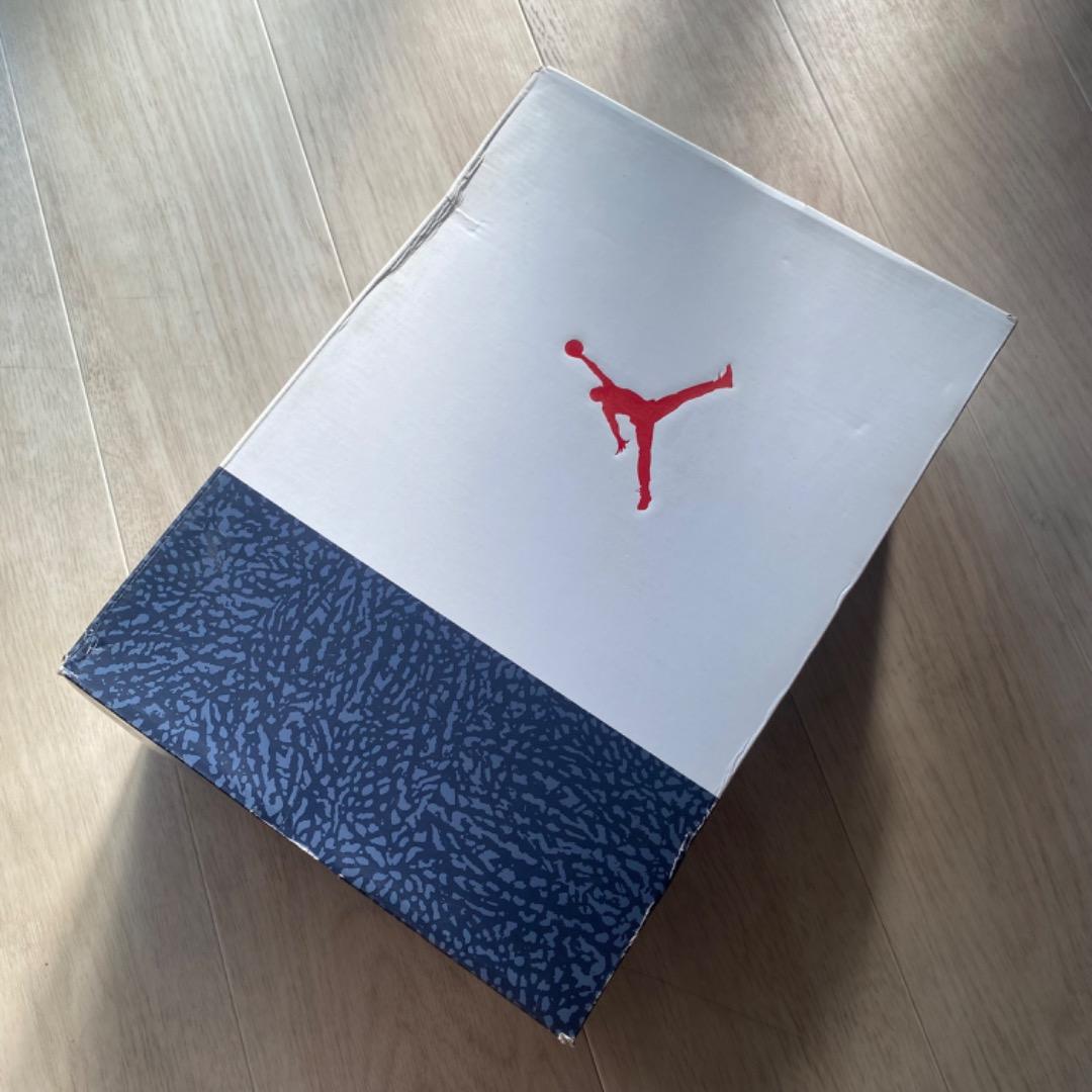 Air Jordan 3 RETRO ホワイト/ネイビー/レッド