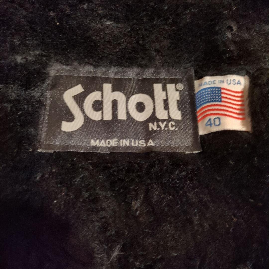 Schott（ショット）シングルライダースジャケット