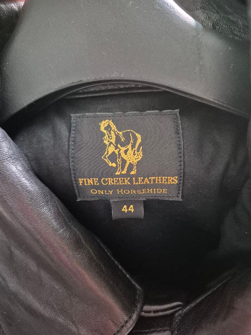 FINE CREEK LEATHERS ホースハイドジャケット 44