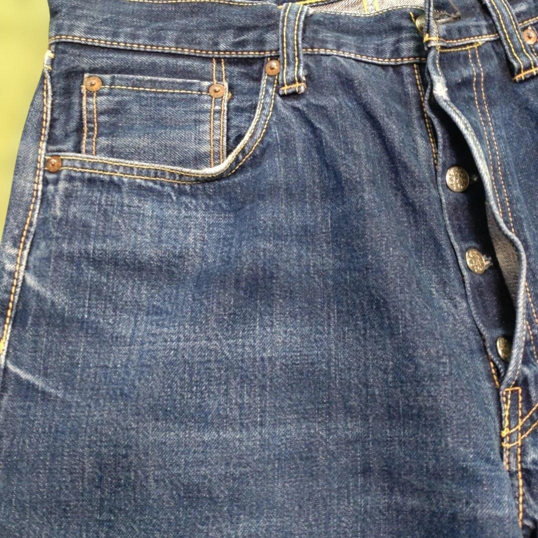 SUGAR CANEシュガーケーンstar jeans赤耳セルビッチデニムW34
