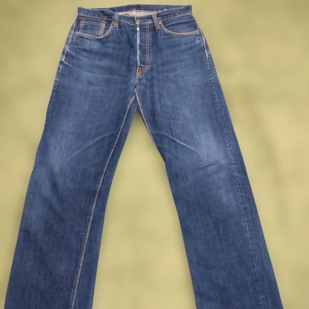 SUGAR CANEシュガーケーンstar jeans赤耳セルビッチデニムW34