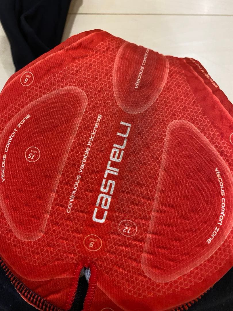 Castelli ビブタイツ Sサイズ ブラック
