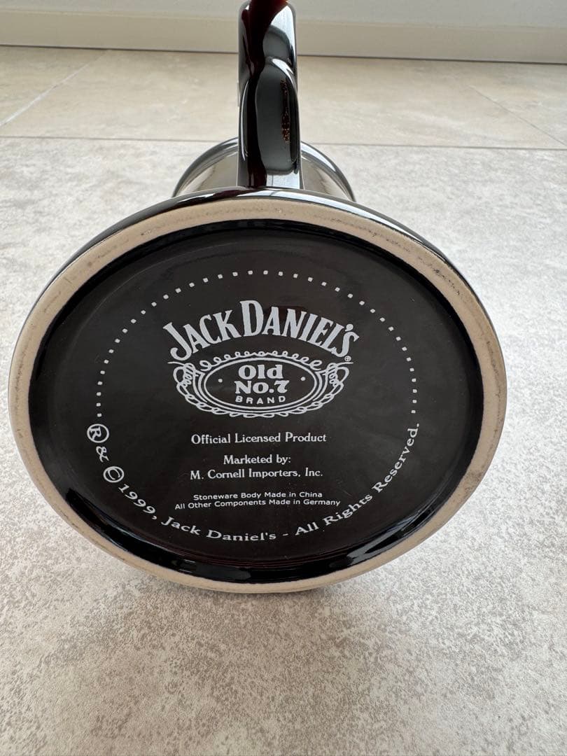 Jack Daniel’s 陶器製ビアマグ 1999年製 限定モデル