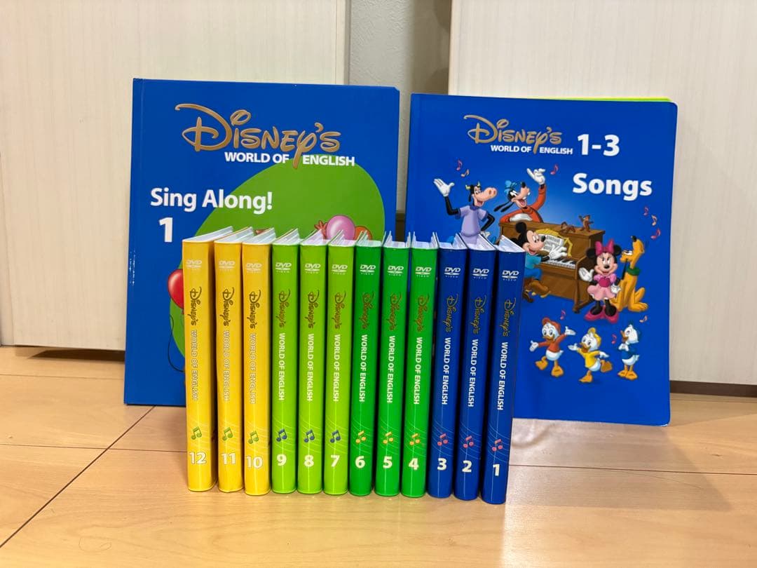 Disney's World of English DVDセット