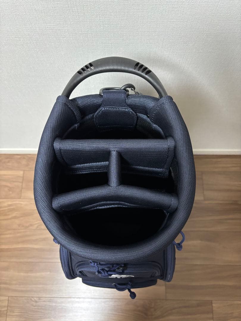 【美品】BRIEFING CR-5 #03 ネイビー 4分割 キャディバッグ