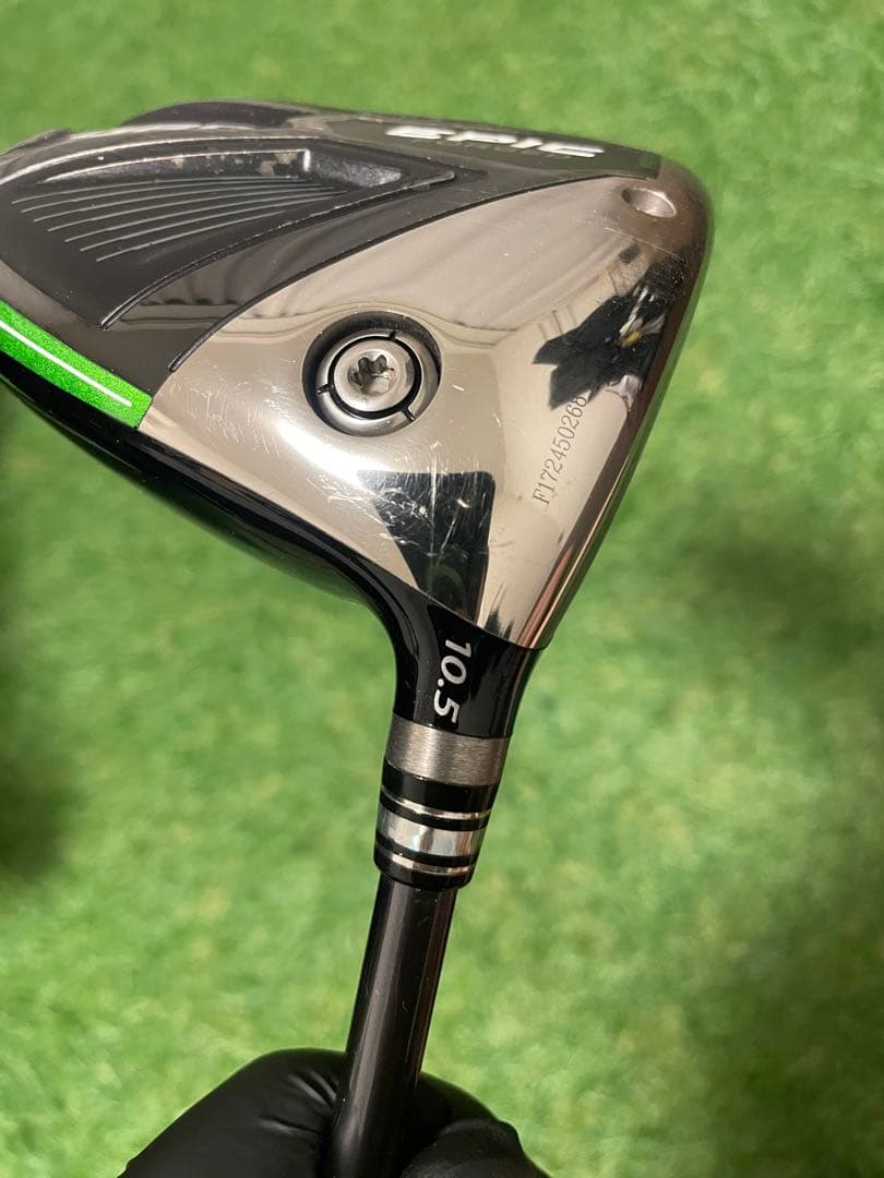 キャロウェイGBB EPIC FORGEDドライバー 10.5° フレックスSR