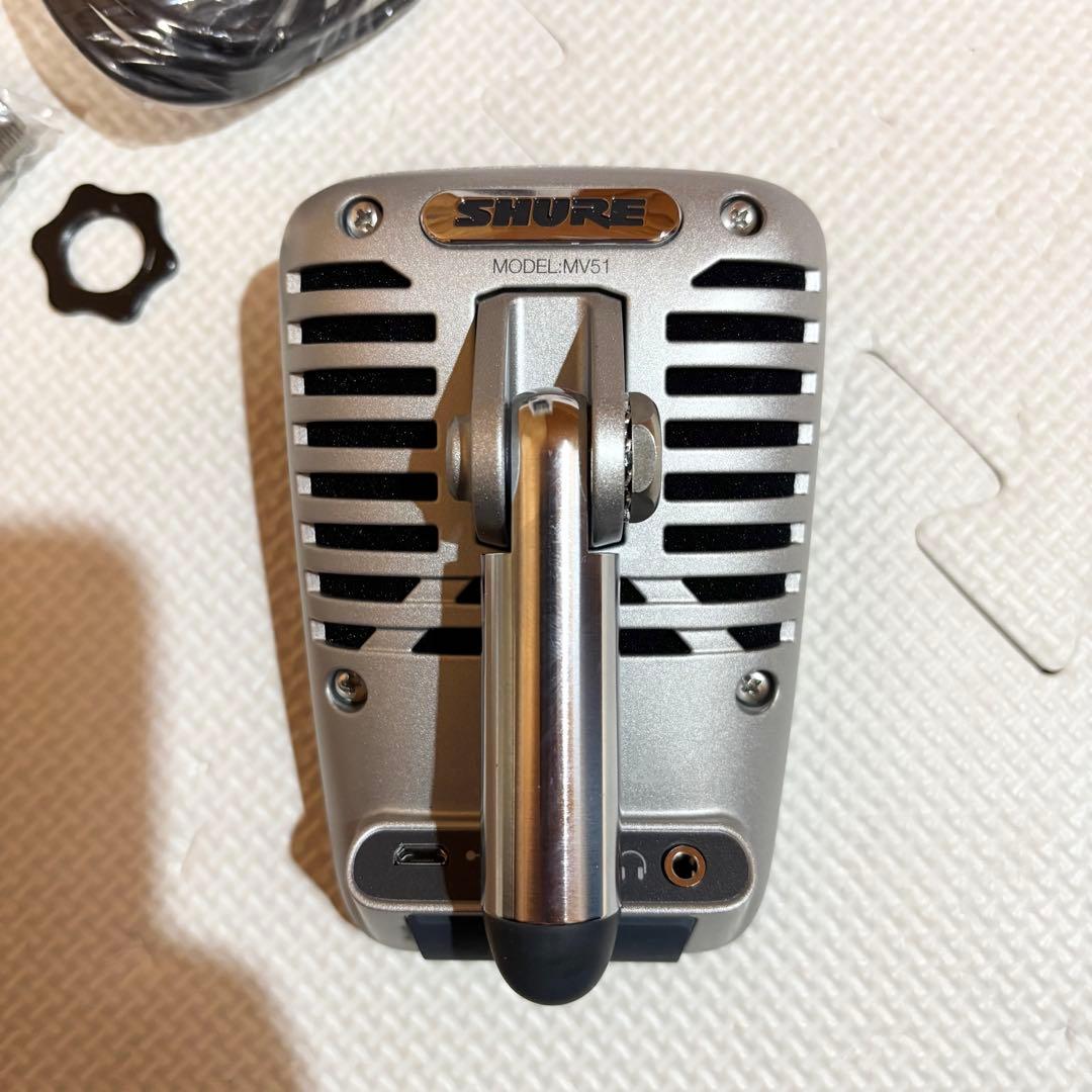 【極美品】SHURE MOTIV MV51 コンデンサーマイク