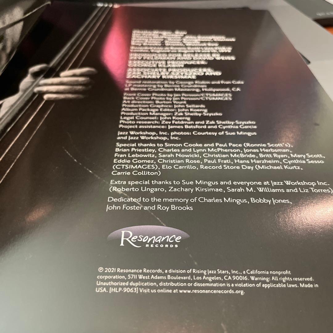 限定 3LP チャールズ・ミンガス / ロストアルバム ロニー・スコッツ