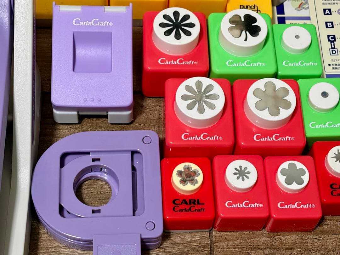 ハ*♡様 Carla Craft クラフトパンチ ＋ スロットガイドpunchb