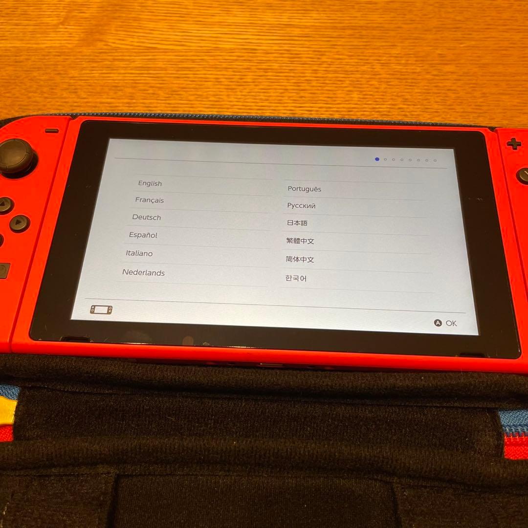 ロス Nintendo Switch マリオレッド×ブルー マリオカート8