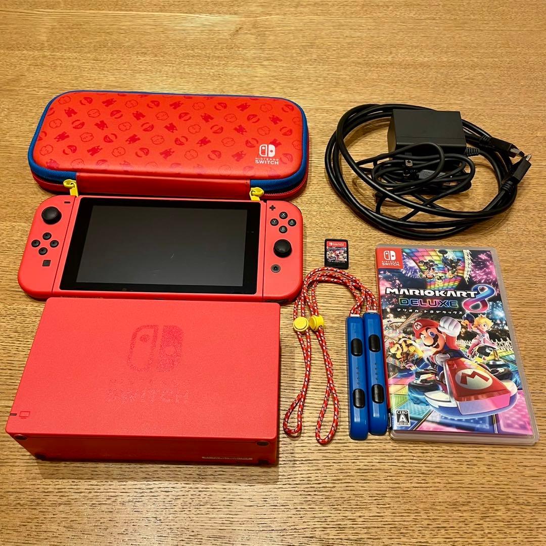 ロス Nintendo Switch マリオレッド×ブルー マリオカート8