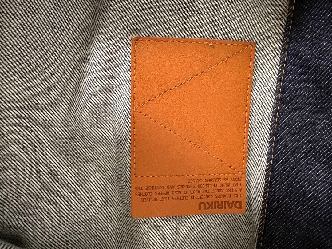 DAIRIKU デニムジャケット　24AW サイズM