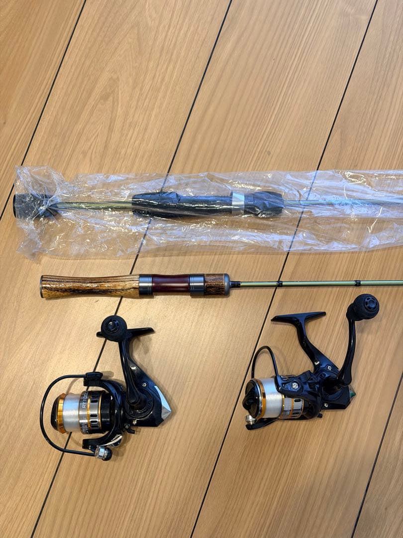 【管理釣り場セット】ツリノ トラウトロッド オリーブグリーン S150 カーボン