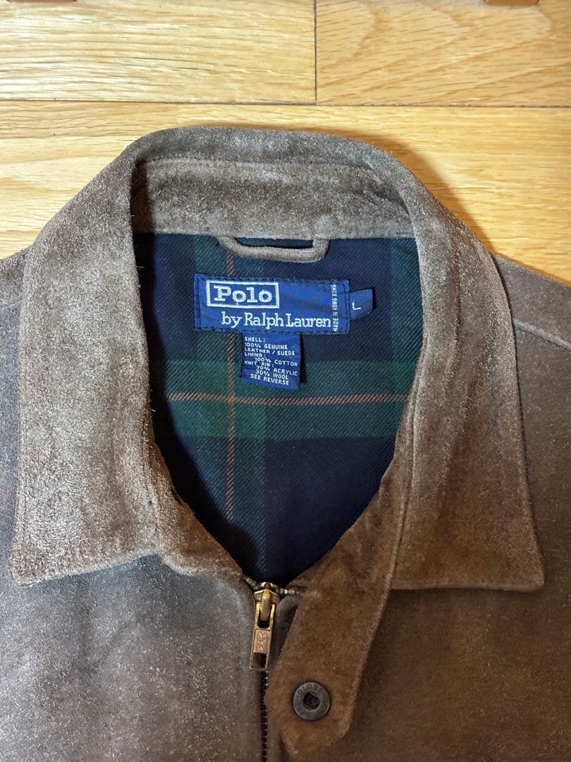 Ralph Lauren 80s スウェードジャケット　 早いもの勝ち‼️