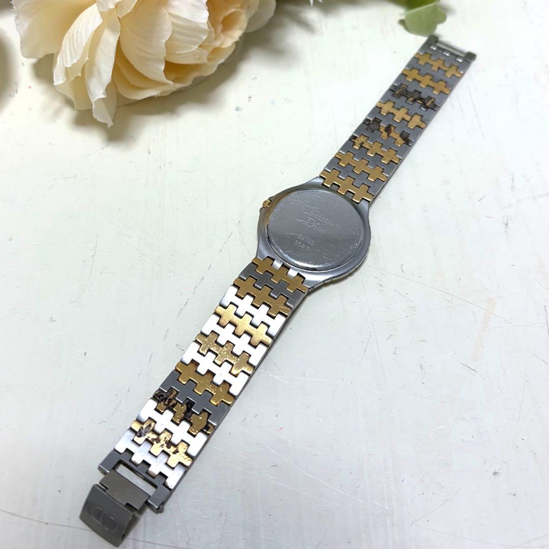 Christian Dior ディオール 腕時計 クォーツ デイト 稼働