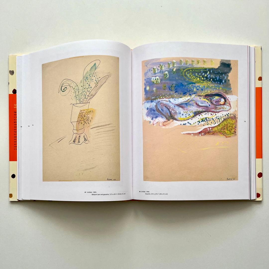 MoMA ジグマー・ポルケ図録 Works on Paper 1963-1974