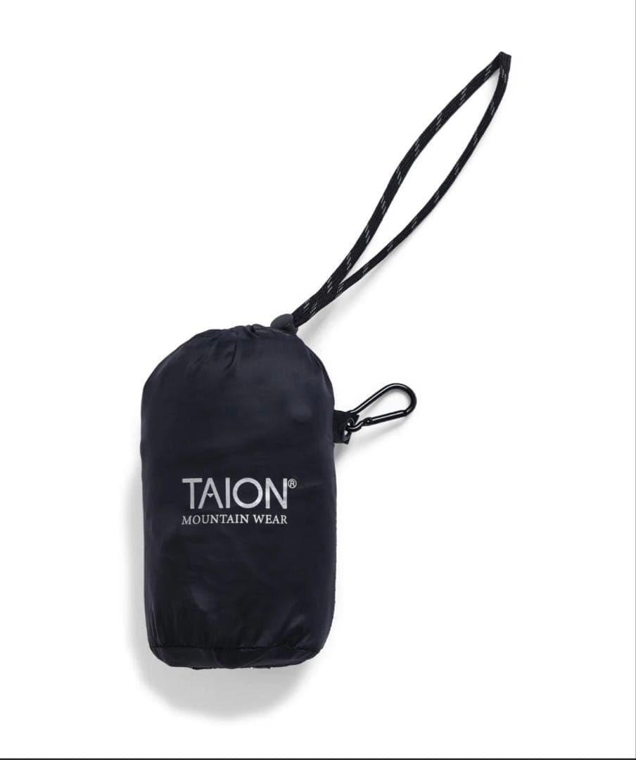 【TAION(タイオン)】マウンテン クルーネック ライトダウンベスト