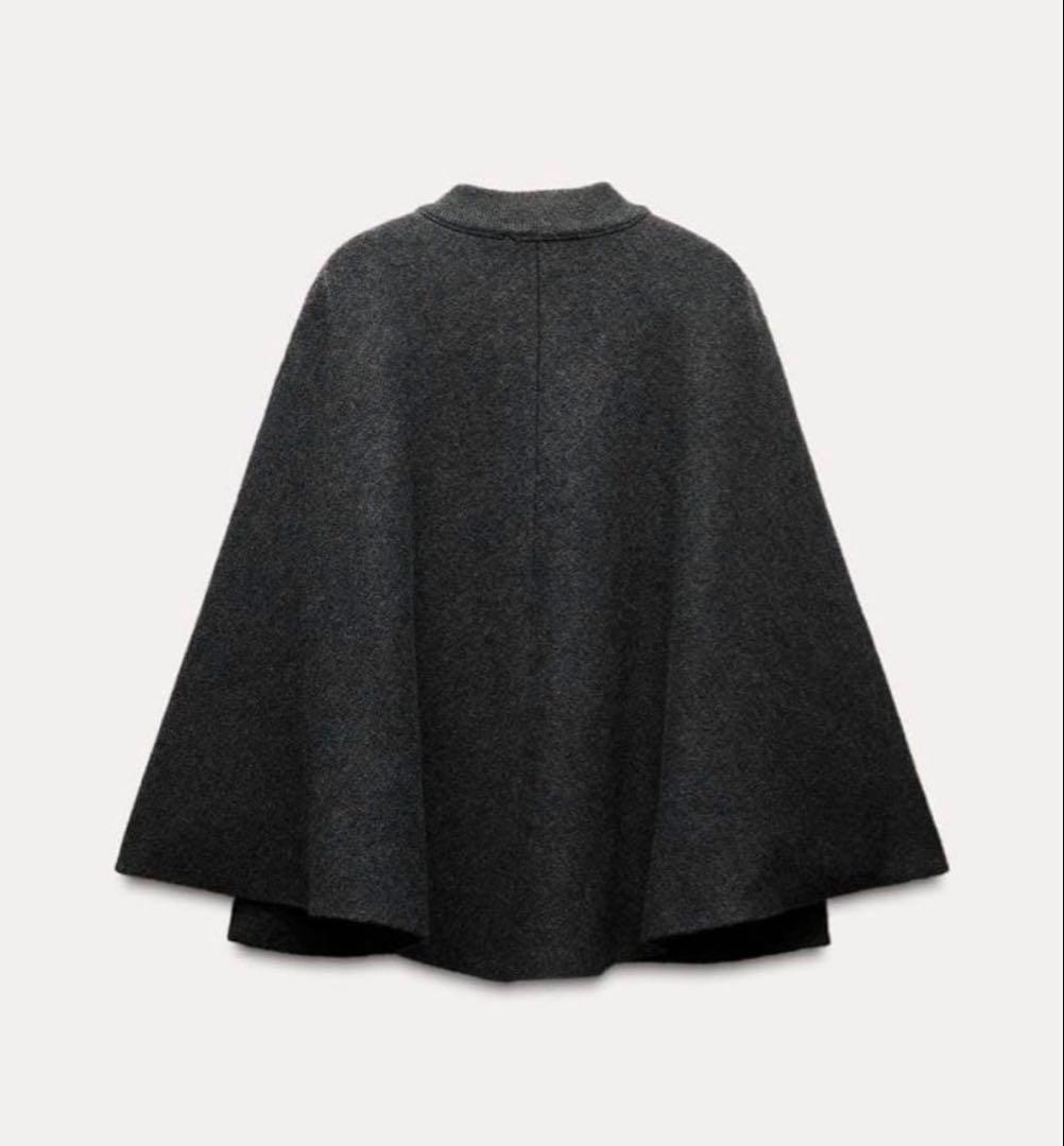 ZARAニットケープコート