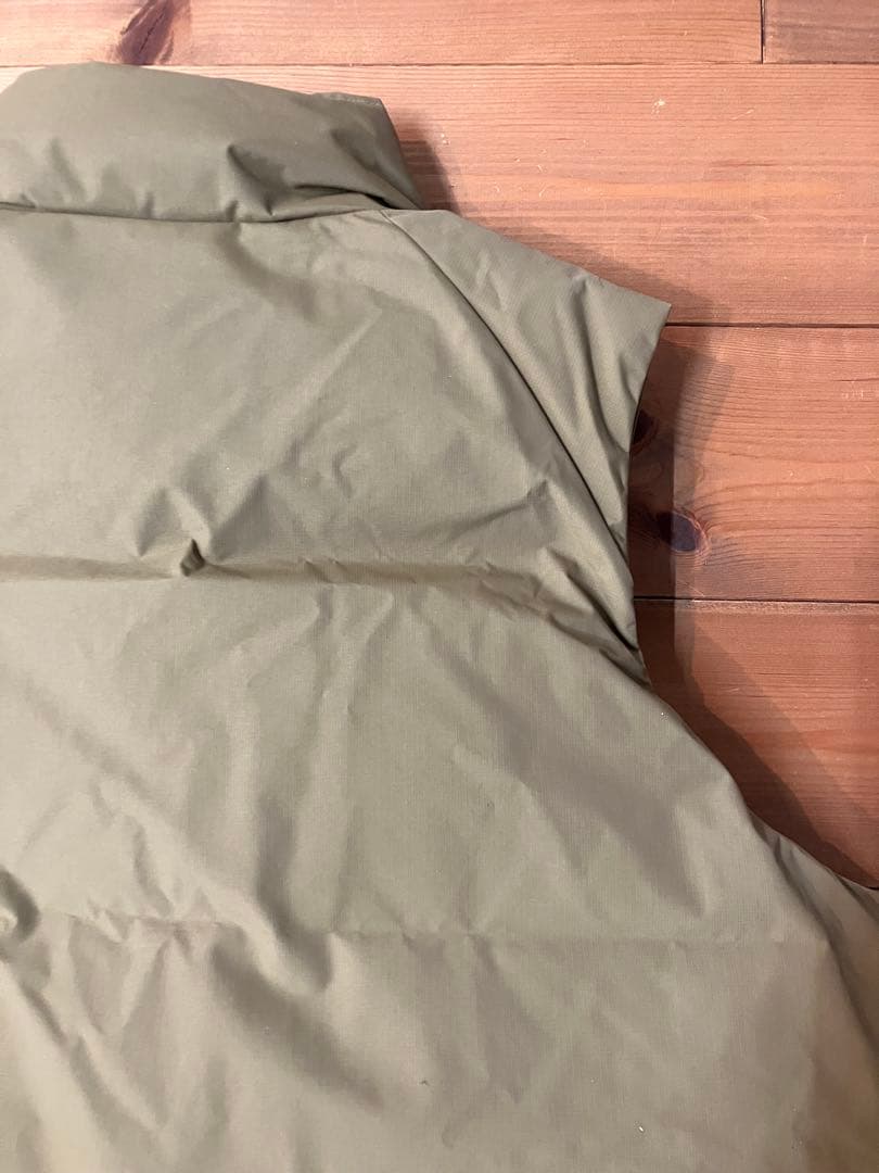 【未使用】BEAMS別注MarmotMammothDown VestベージュM