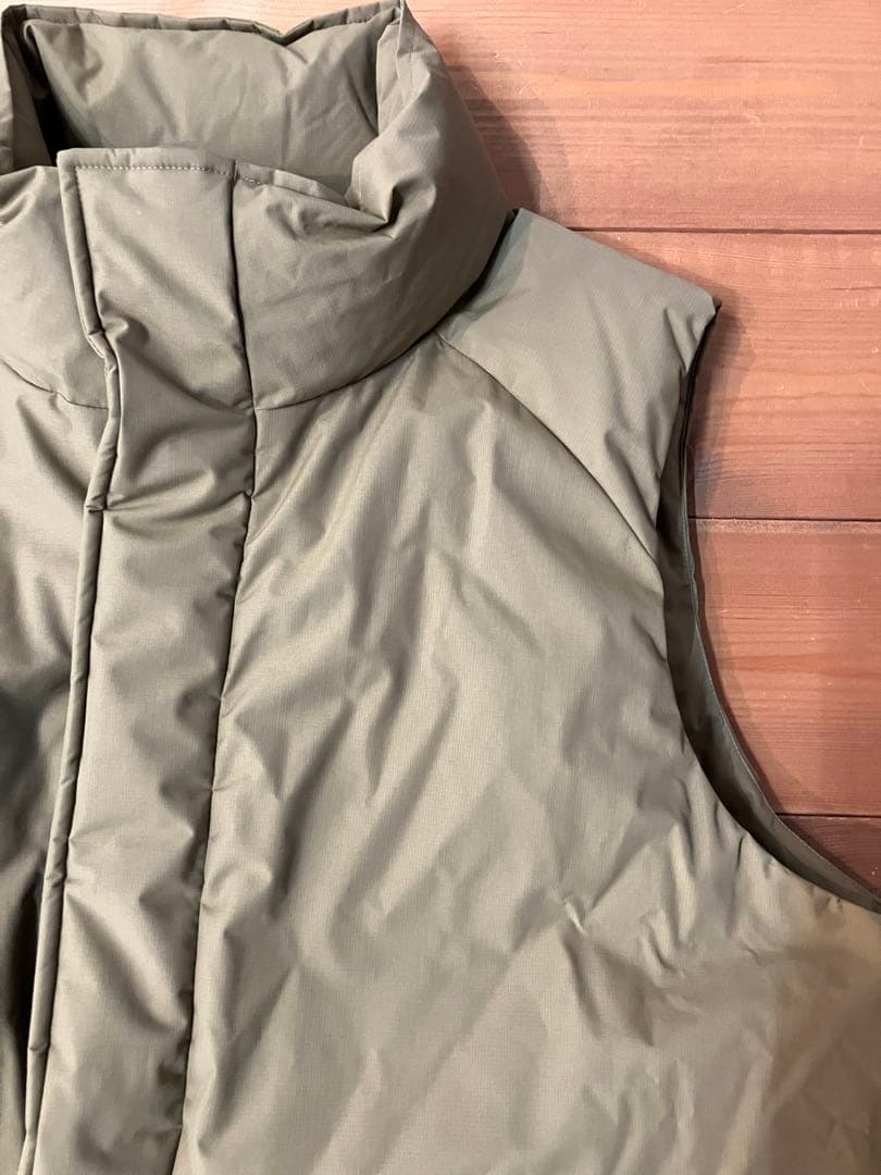 【未使用】BEAMS別注MarmotMammothDown VestベージュM