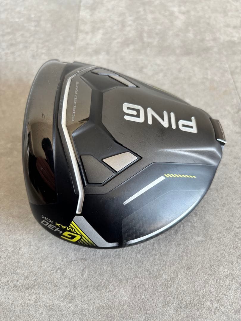 最新 PING G430 MAX 10K 9度 ヘッド単品 純正カバー付