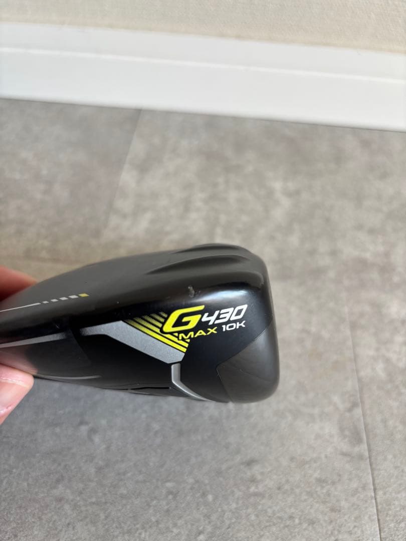 最新 PING G430 MAX 10K 9度 ヘッド単品 純正カバー付