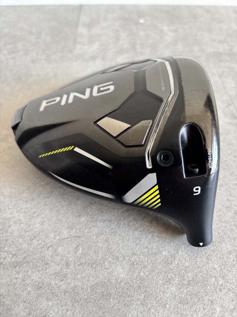 最新 PING G430 MAX 10K 9度 ヘッド単品 純正カバー付