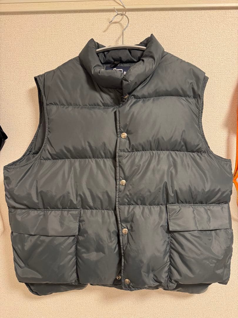 a*a様 Woolrich ダウンベスト グレー y2k 好デザイン